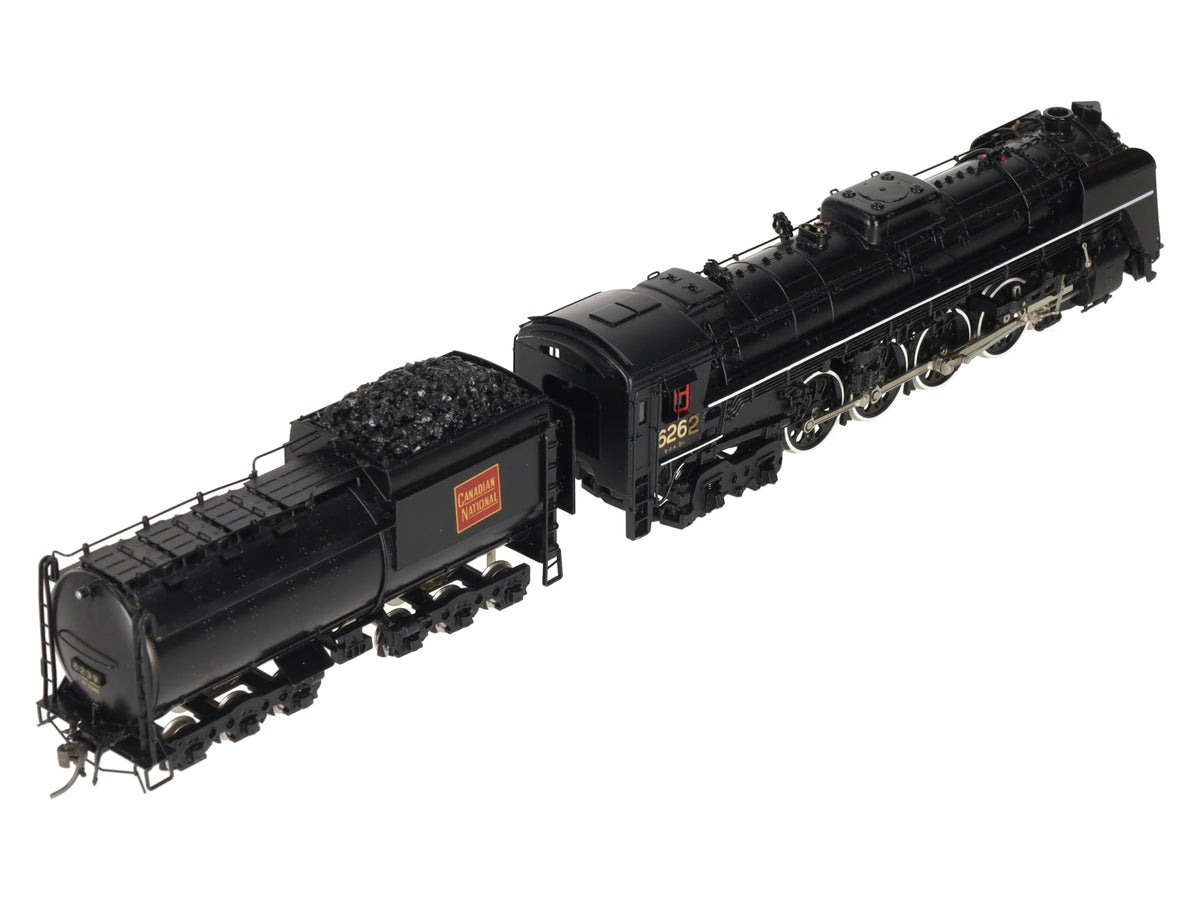 Toby Class 6200 HO BRASS CNR Class 6200 4-8-4 Steam Loco/Tender - painted/Box