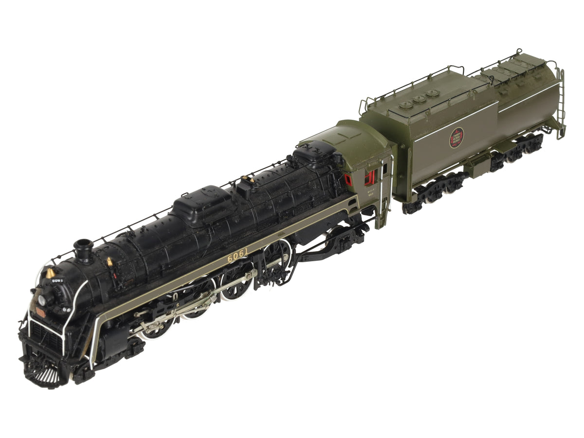 Van Hobbies HO BRASS CNR U-1-f 4-8-2 Steam Locomotive & Tender -Painted EX/Box