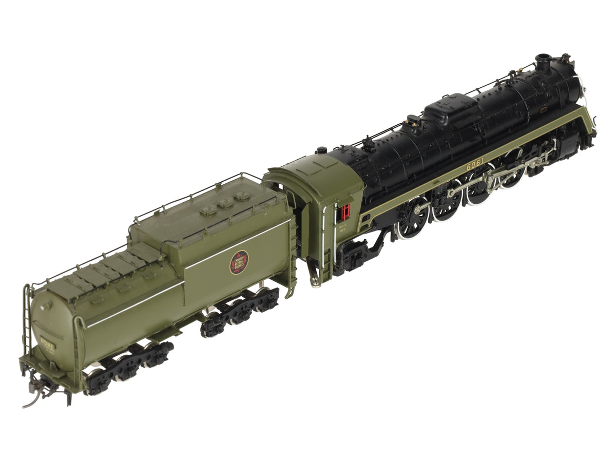 Van Hobbies HO BRASS CNR U-1-f 4-8-2 Steam Locomotive & Tender -Painted EX/Box