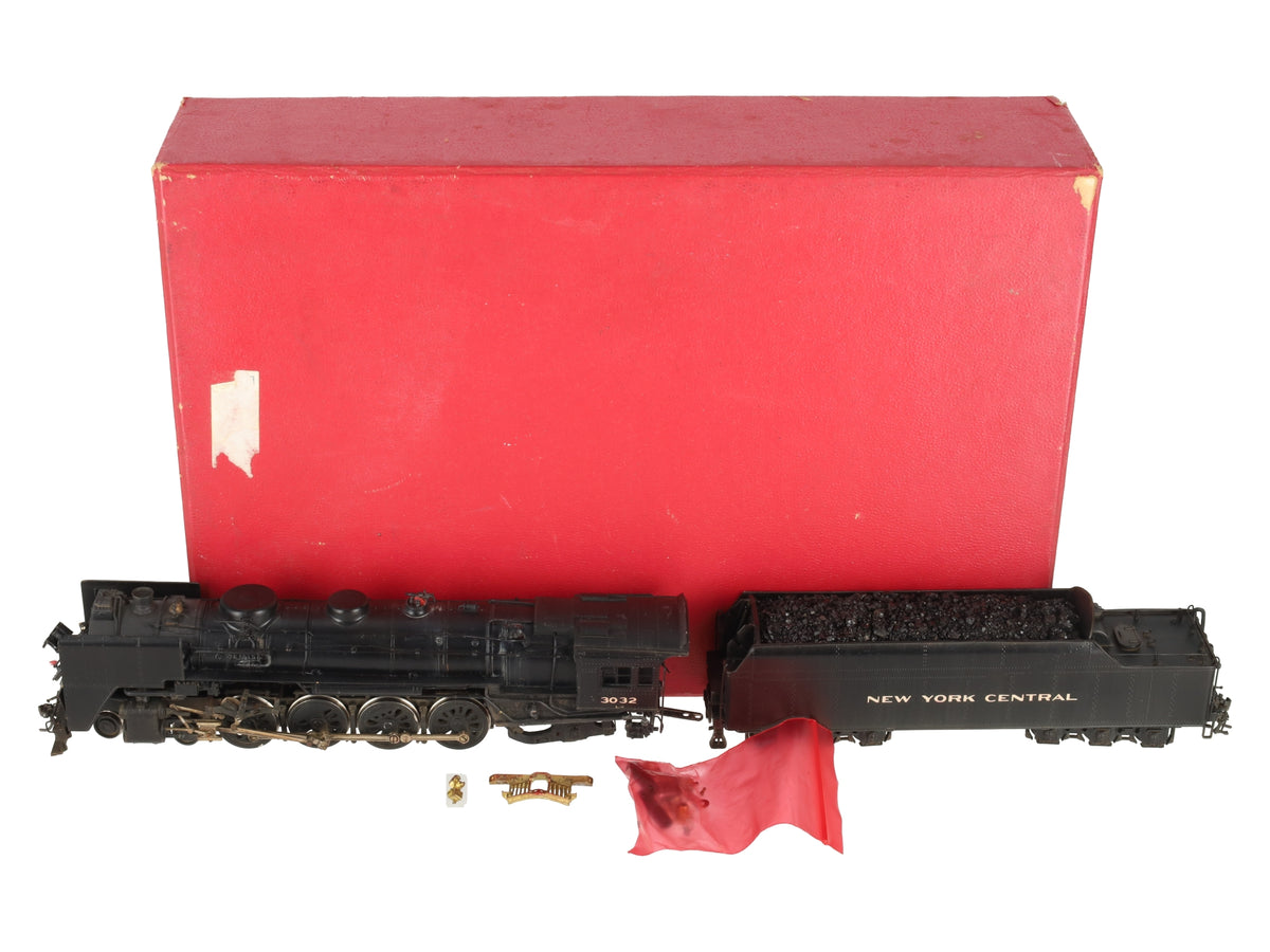 Key Imports HO BRASS NYC L-3b 4-8-2 Mohawk Steam Loco & Tender - Painted/Box