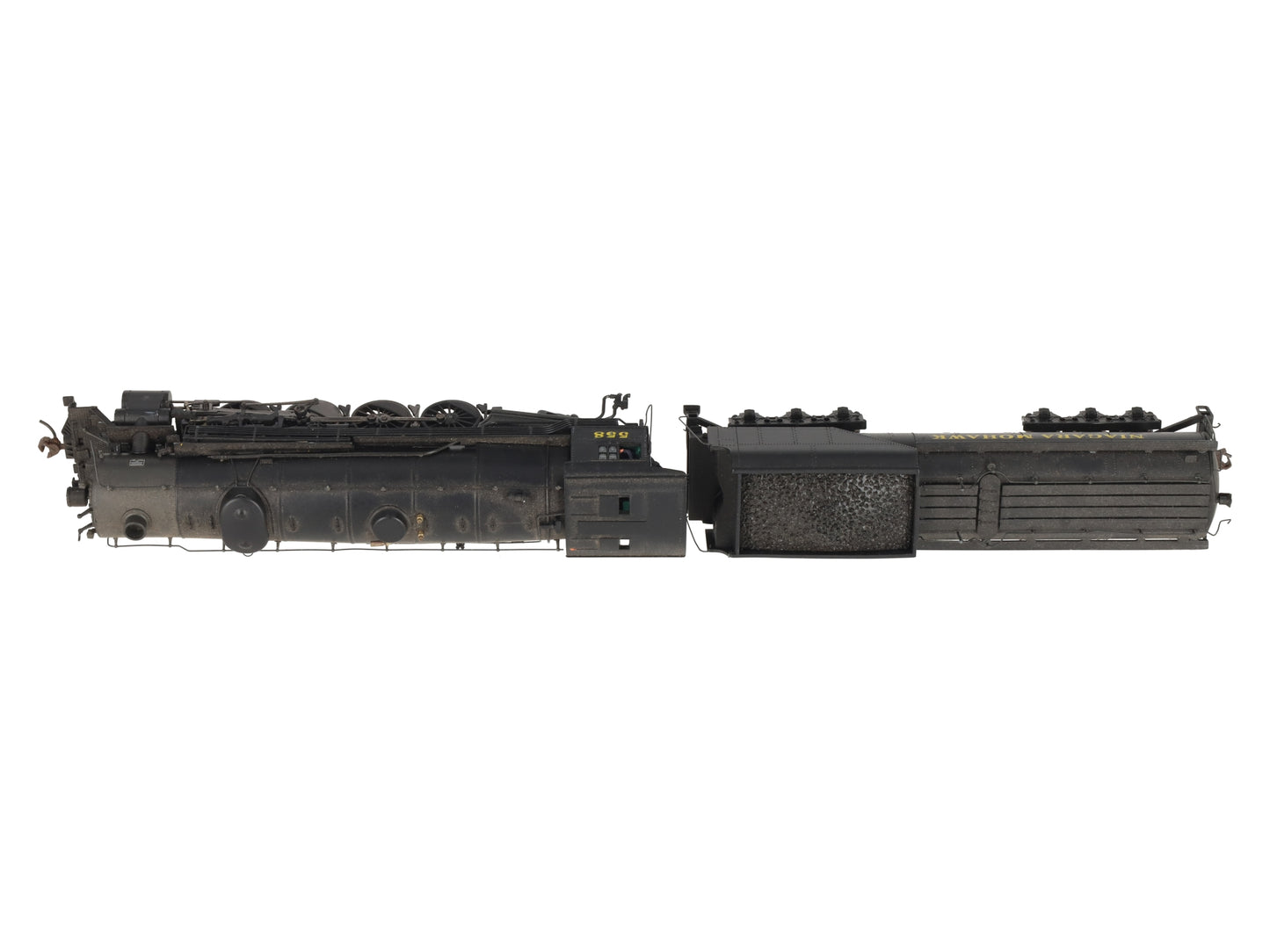 Bachmann HO Scale Custom 4-8-2 Steam Locomotive & Tender