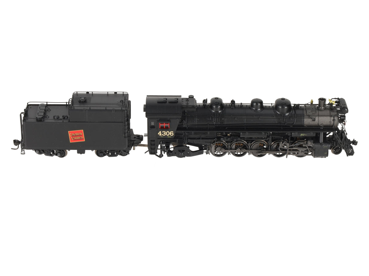 Overland 4550.1 HO Brass CNR T-4a 2-10-2 Steam Locomotive -F/P EX/Box