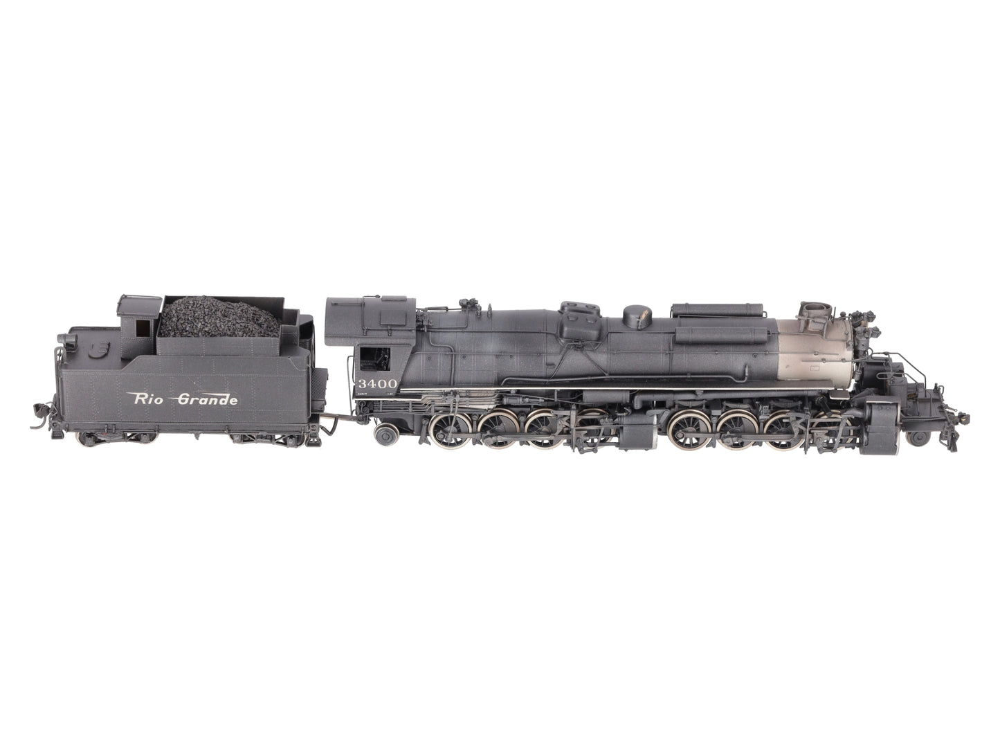 Key Imports HO BRASS Rio Grande 2-8-8-2 L-96 Steam Locomotive & Tender - Painted EX/Box