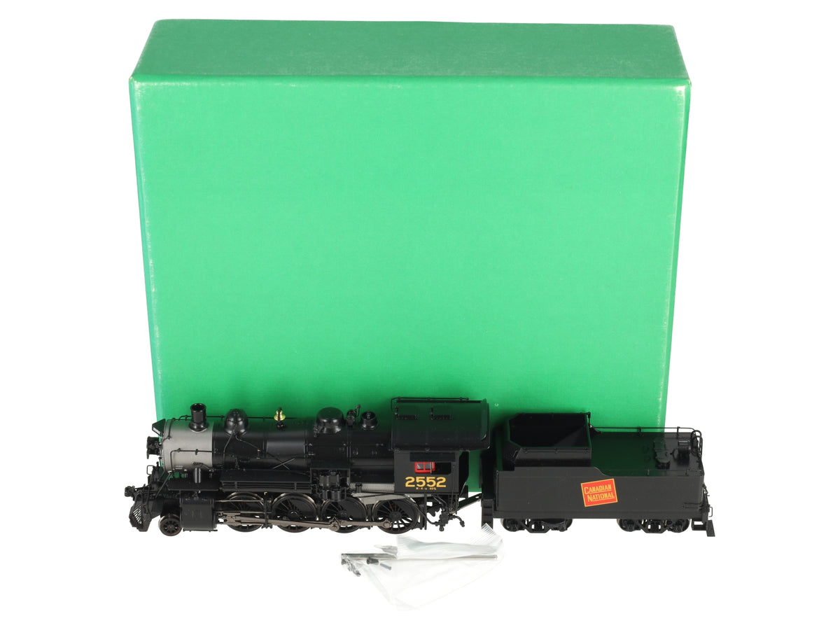 Overland OMI-4553.1 HO Brass CNR N4a 2-8-0 Steam Locomotive & Tender #2552 LN/Box