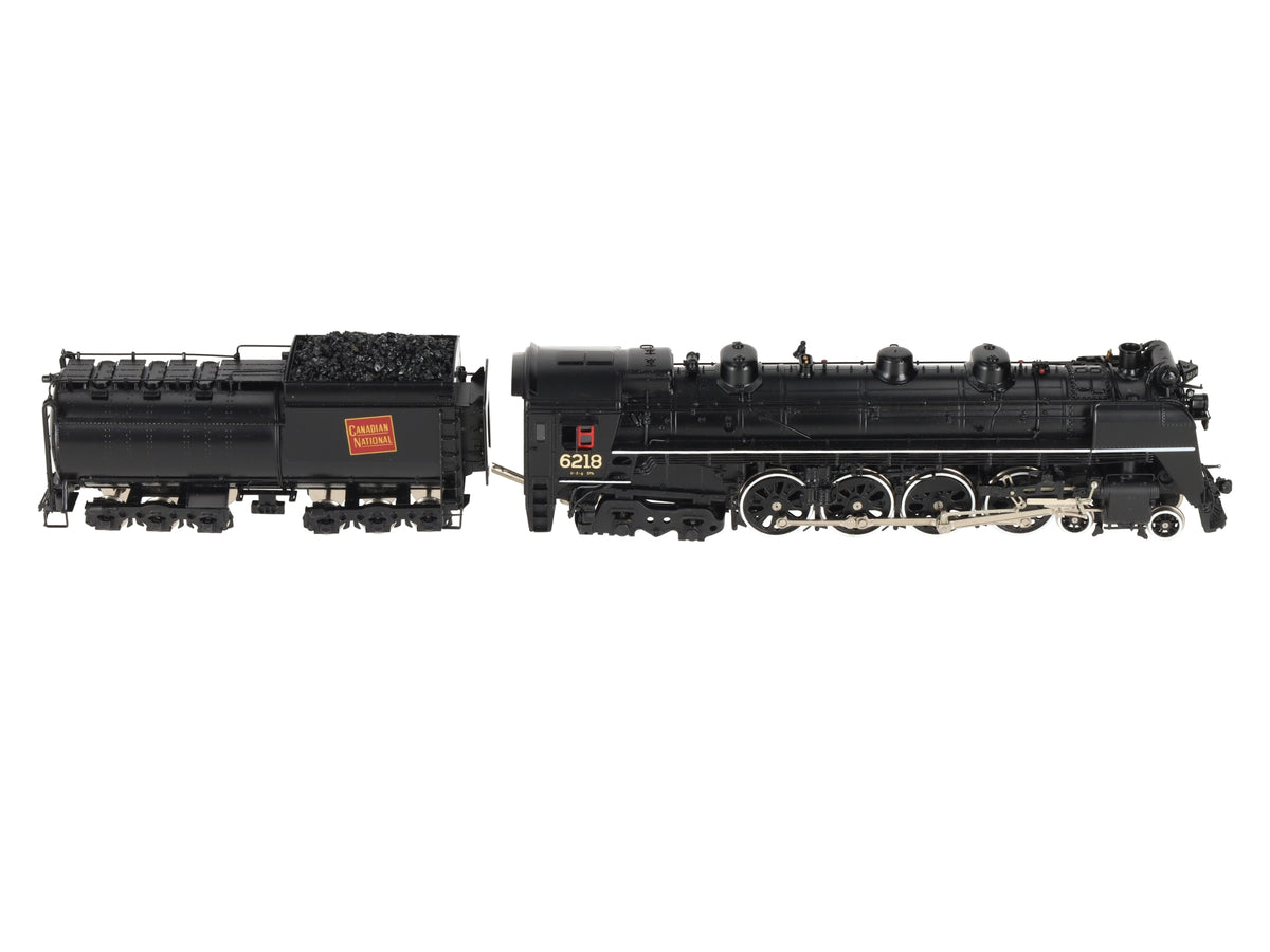 Van Hobbies HO BRASS CNR 4-8-4 U-2-G Steam Locomotive & Tender #6218 - Painted LN/Box