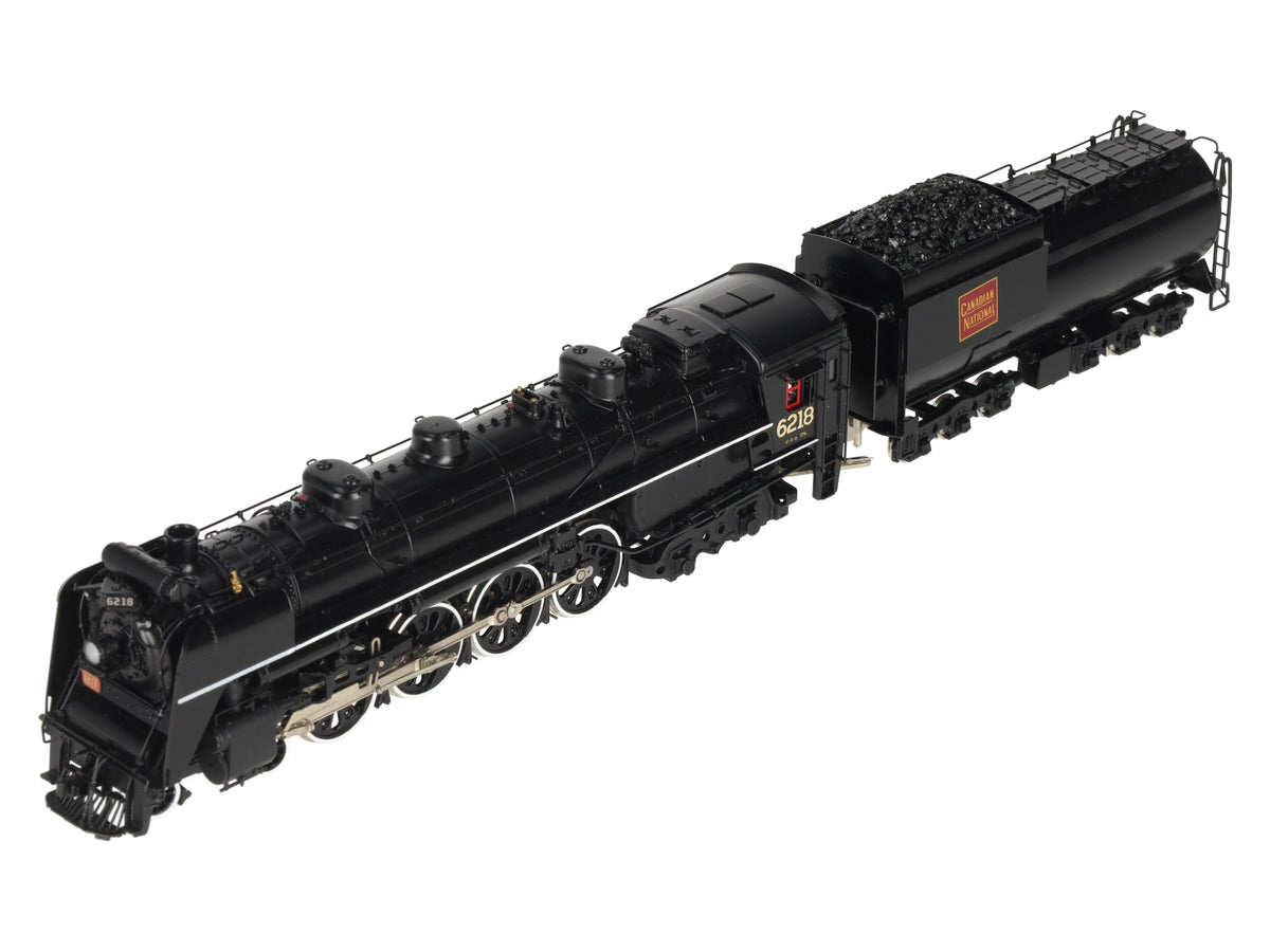 Van Hobbies HO BRASS CNR 4-8-4 U-2-G Steam Locomotive & Tender #6218 - Painted LN/Box
