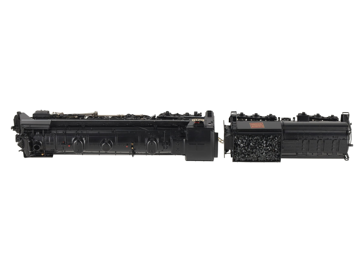 Van Hobbies HO BRASS CNR 4-8-4 U-2-G Steam Locomotive & Tender #6218 - Painted LN/Box