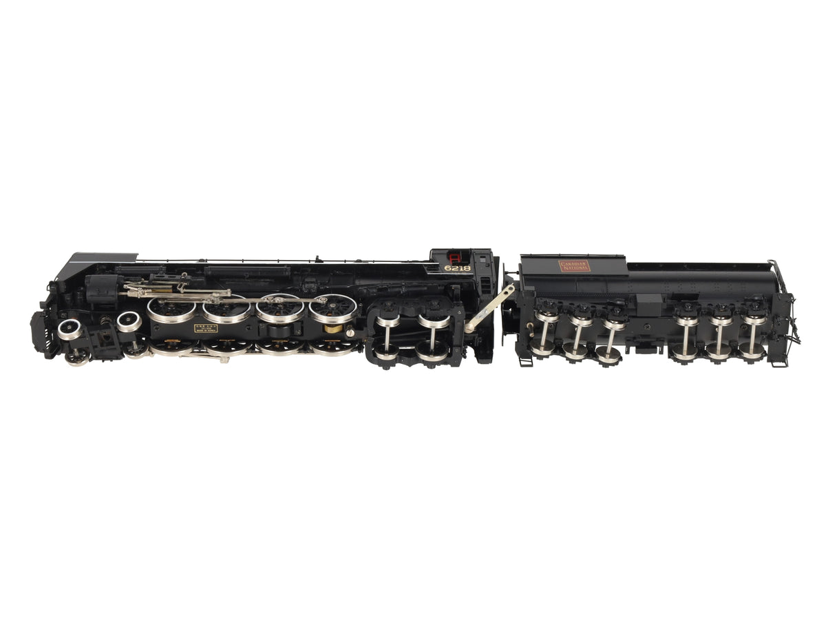 Van Hobbies HO BRASS CNR 4-8-4 U-2-G Steam Locomotive & Tender #6218 - Painted LN/Box