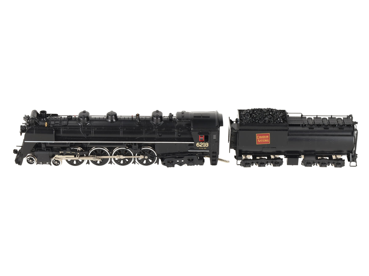 Van Hobbies HO BRASS CNR 4-8-4 U-2-G Steam Locomotive & Tender #6218 - Painted LN/Box