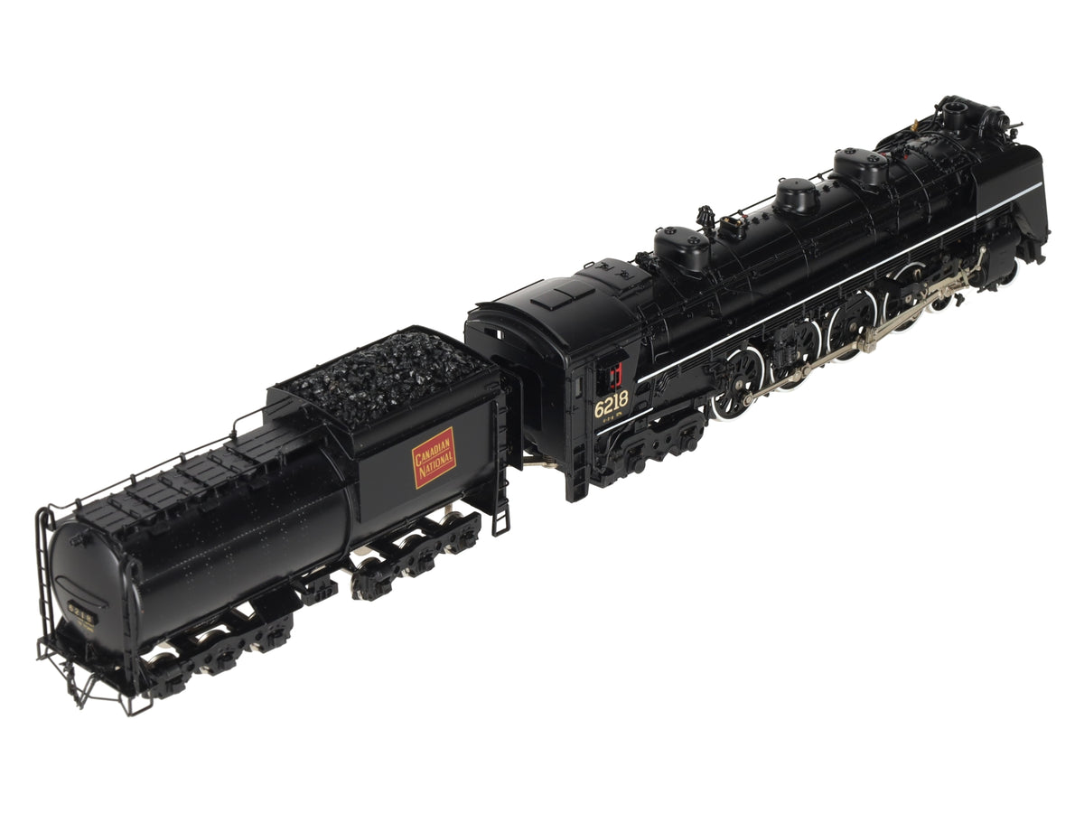 Van Hobbies HO BRASS CNR 4-8-4 U-2-G Steam Locomotive & Tender #6218 - Painted LN/Box