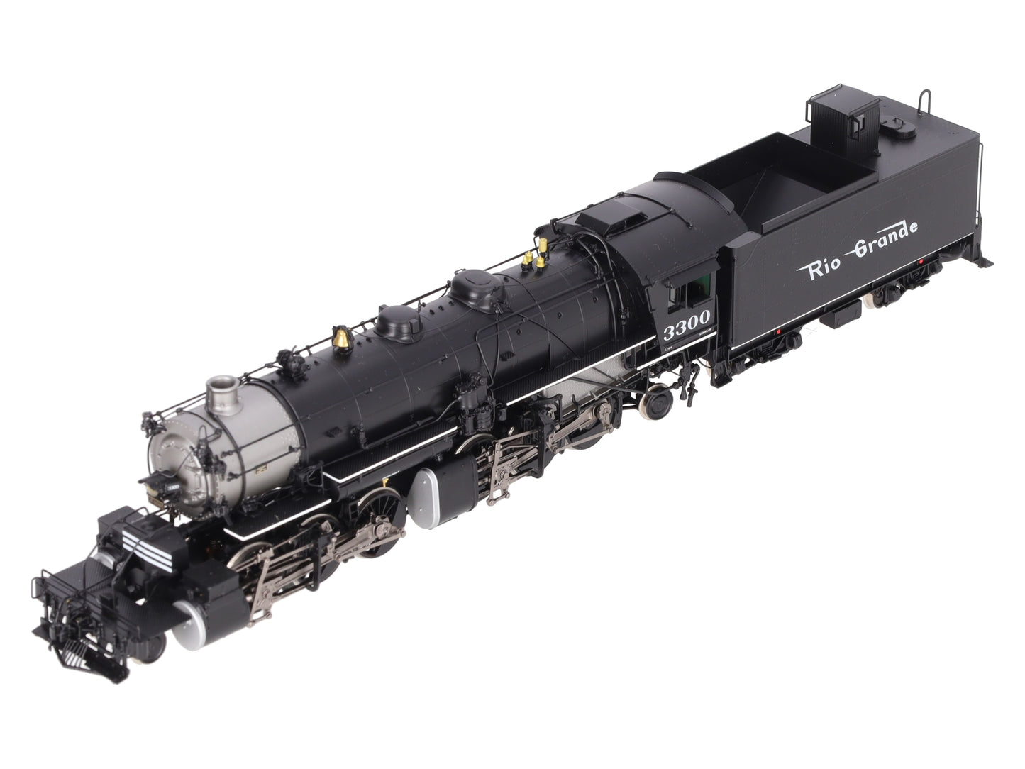 Division Point HO BRASS Rio Grande 2-6-6-2 L-62 Steam Loco & Tender #3300- F/P LN/Box