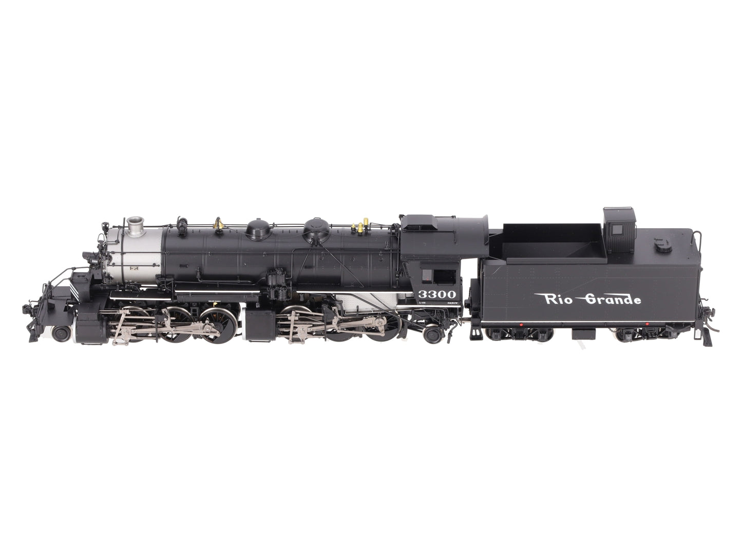 Division Point HO BRASS Rio Grande 2-6-6-2 L-62 Steam Loco & Tender #3300- F/P LN/Box