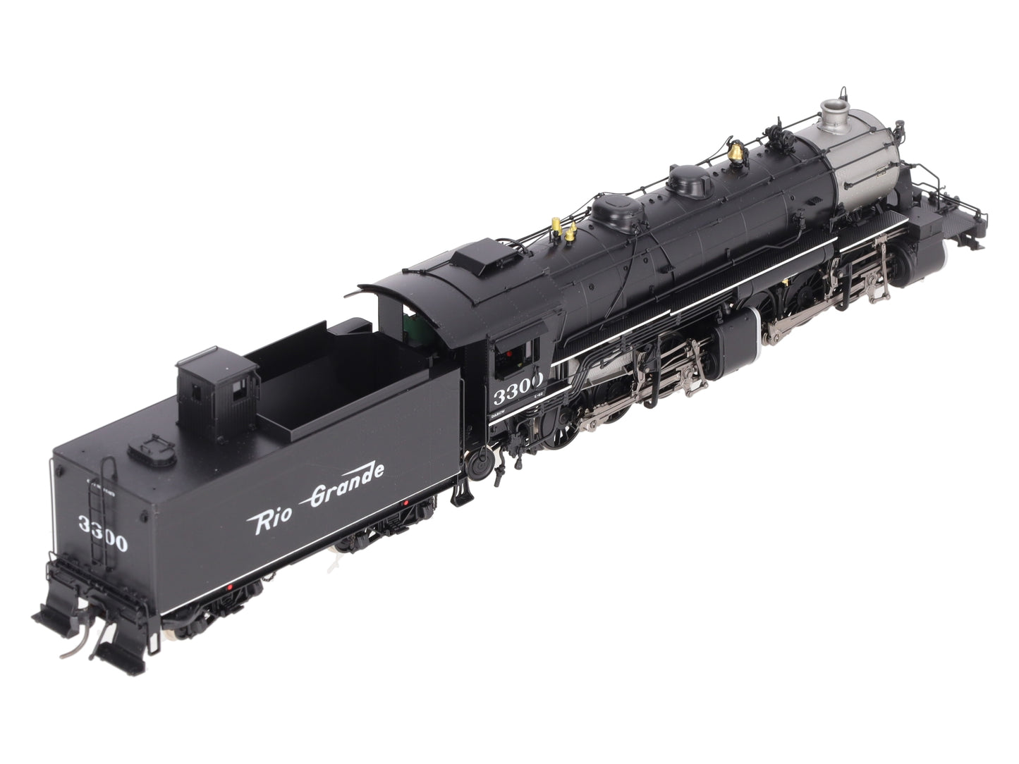 Division Point HO BRASS Rio Grande 2-6-6-2 L-62 Steam Loco & Tender #3300- F/P LN/Box