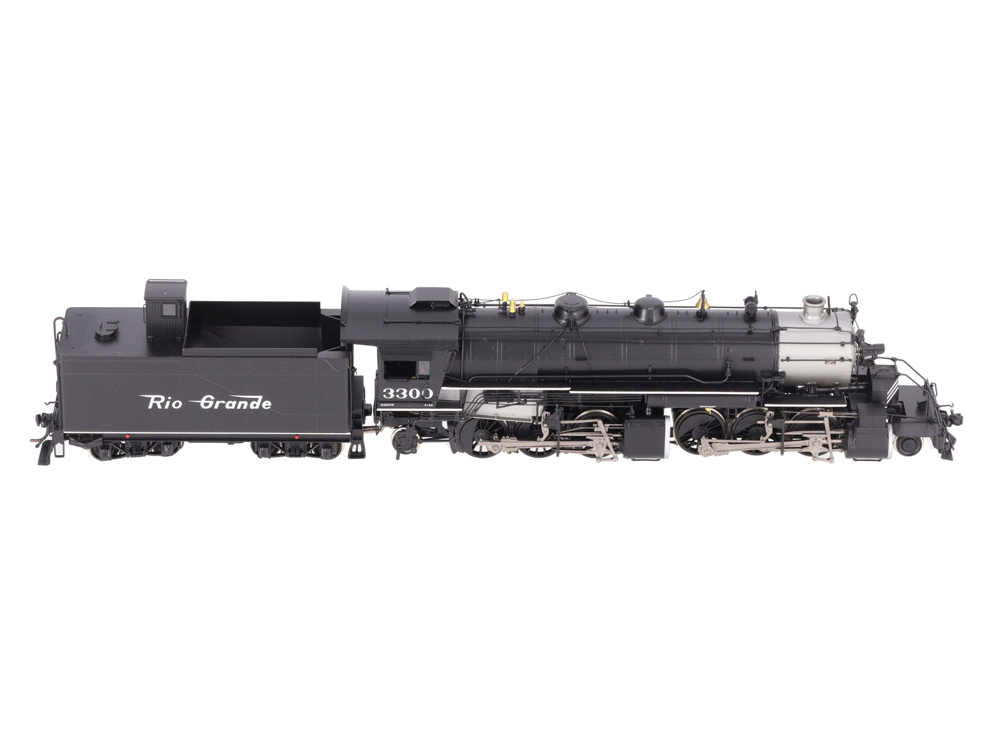 Division Point HO BRASS Rio Grande 2-6-6-2 L-62 Steam Loco & Tender #3300- F/P LN/Box
