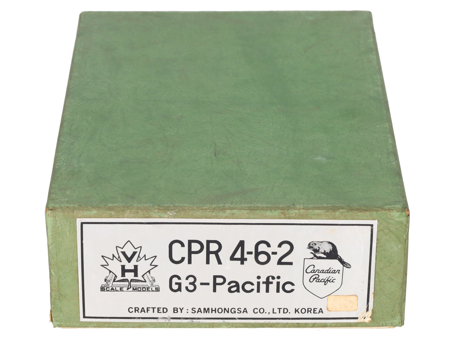 Van Hobbies HO BRASS CPR 4-6-2 G3-Pacific Steam Loco & Tender - painted EX/Box
