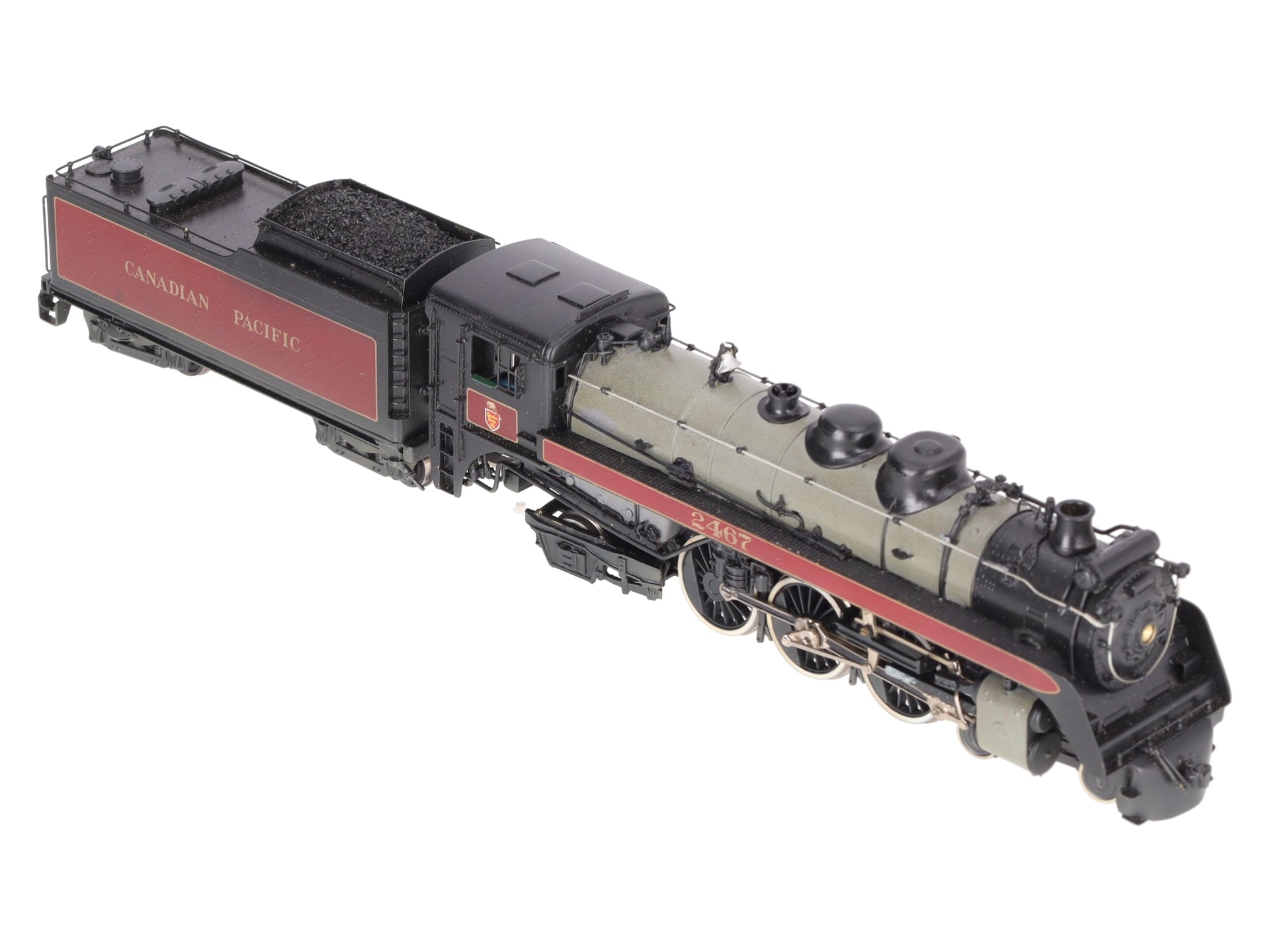 Van Hobbies HO BRASS CPR 4-6-2 G3-Pacific Steam Loco & Tender - painted EX/Box