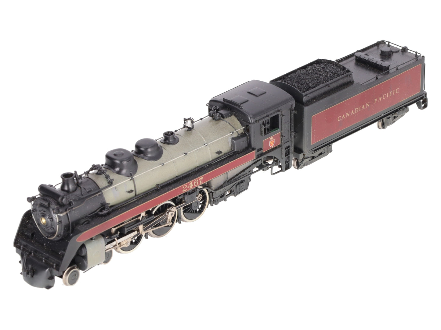 Van Hobbies HO BRASS CPR 4-6-2 G3-Pacific Steam Loco & Tender - painted EX/Box