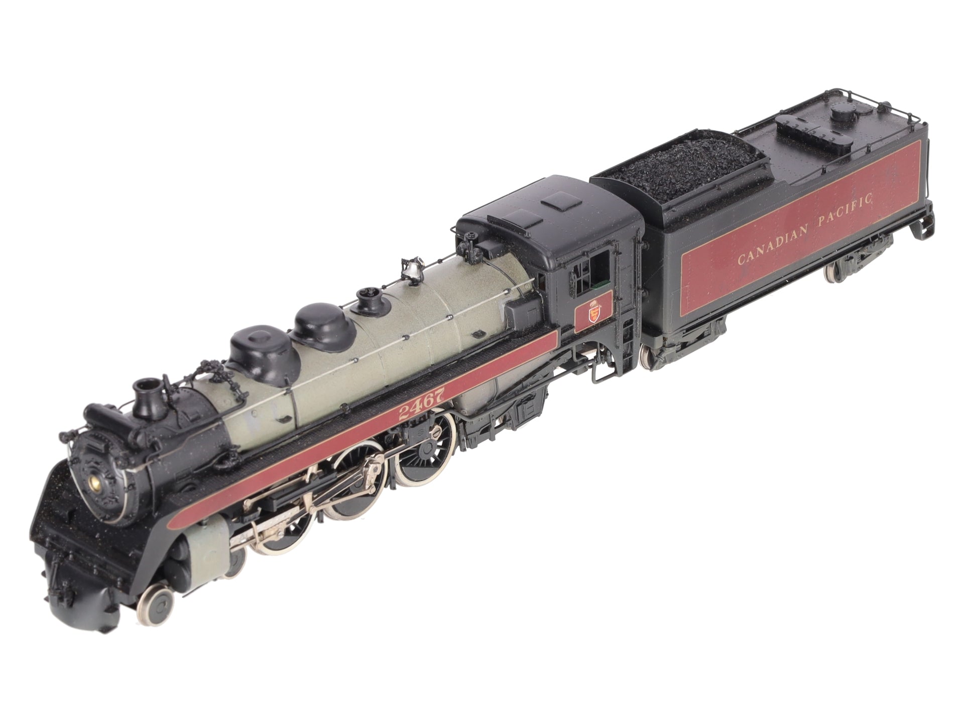 Van Hobbies HO BRASS CPR 4-6-2 G3-Pacific Steam Loco & Tender - painted EX/Box