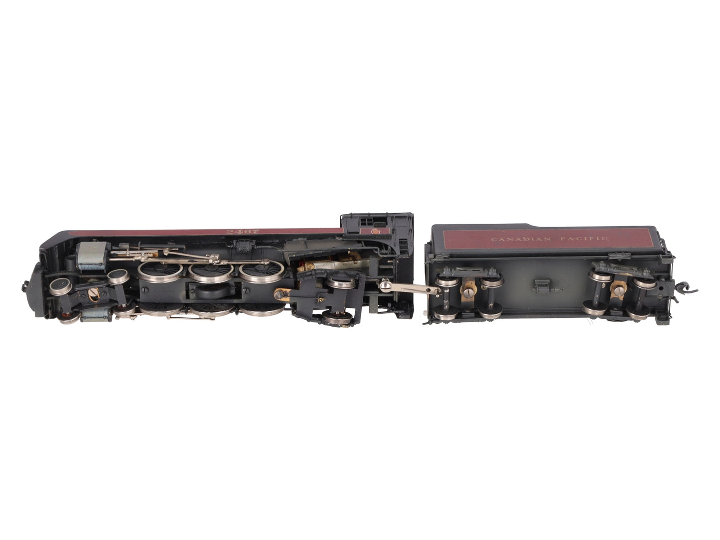 Van Hobbies HO BRASS CPR 4-6-2 G3-Pacific Steam Loco & Tender - painted EX/Box