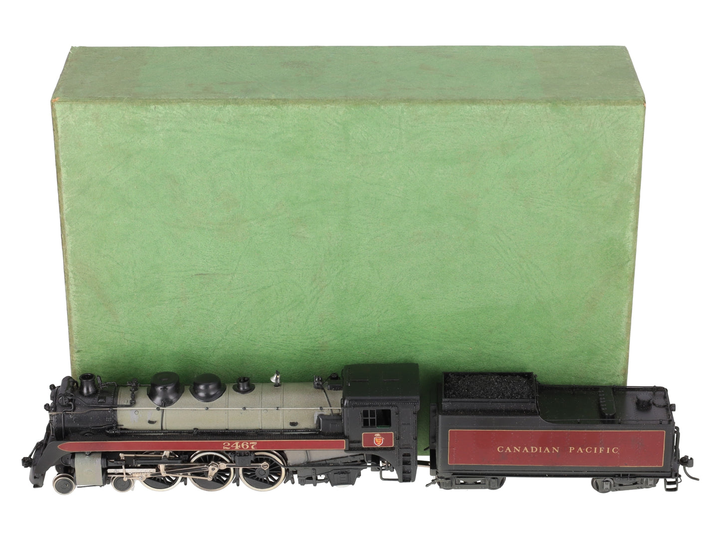 Van Hobbies HO BRASS CPR 4-6-2 G3-Pacific Steam Loco & Tender - painted EX/Box