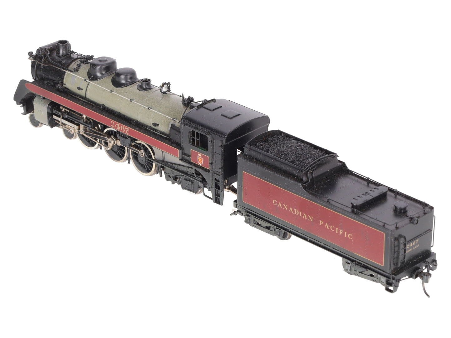 Van Hobbies HO BRASS CPR 4-6-2 G3-Pacific Steam Loco & Tender - painted EX/Box