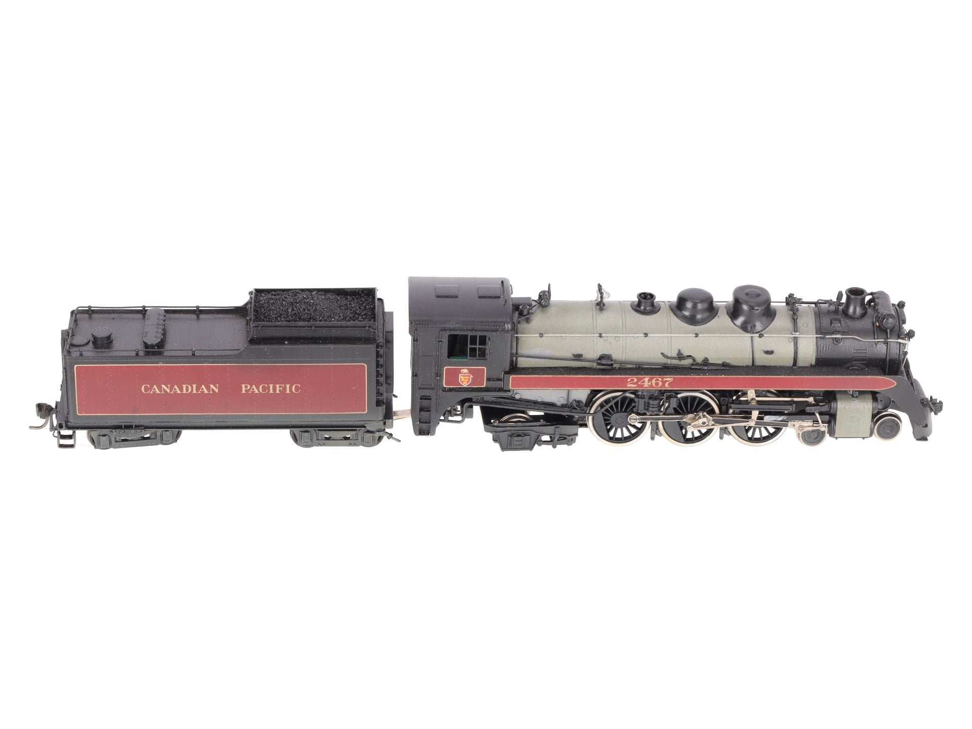 Van Hobbies HO BRASS CPR 4-6-2 G3-Pacific Steam Loco & Tender - painted EX/Box