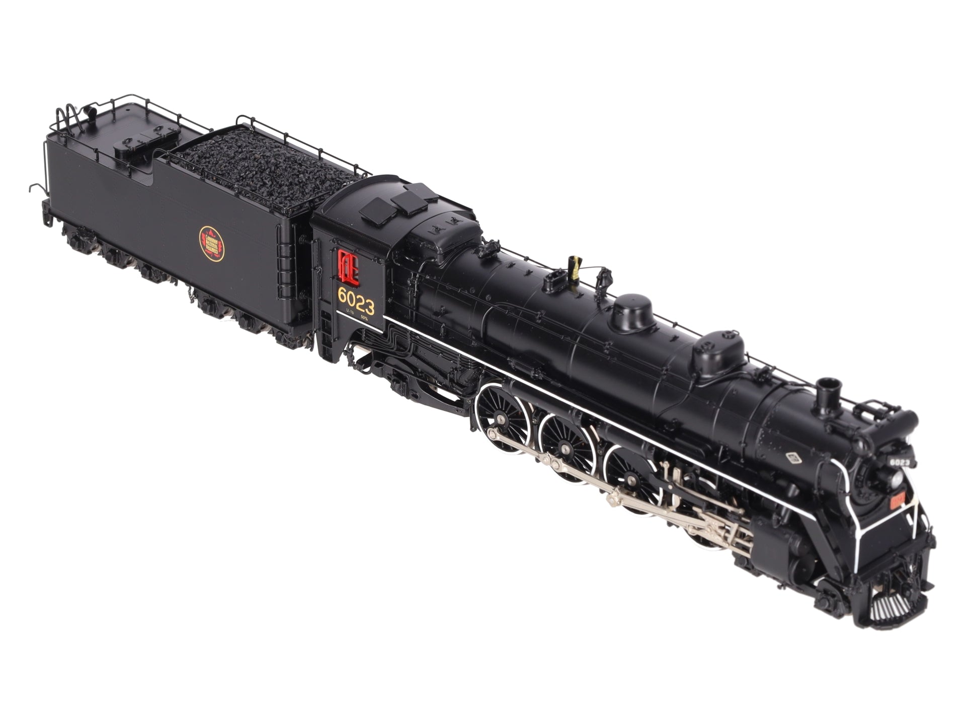 Van Hobbies 203 HO BRASS CNR 4-8-2 U-1-b Steam Locomotive & Tender - Painted LN/Box