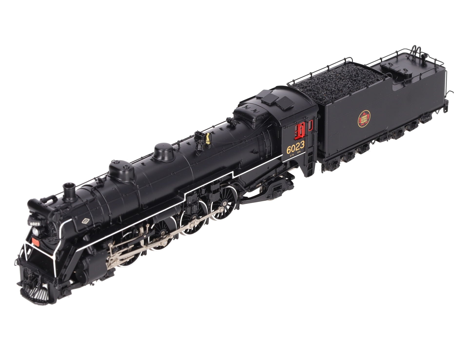 Van Hobbies 203 HO BRASS CNR 4-8-2 U-1-b Steam Locomotive & Tender - Painted LN/Box
