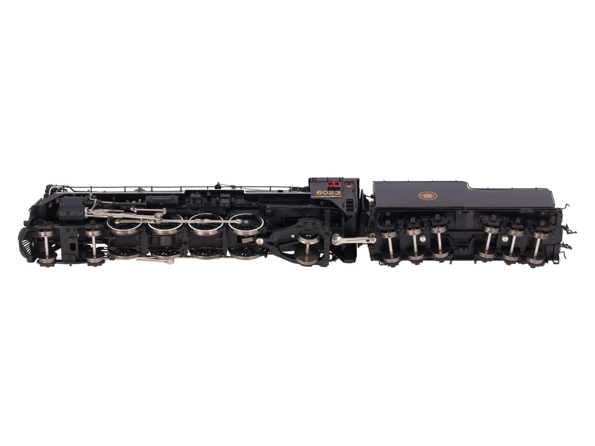 Van Hobbies 203 HO BRASS CNR 4-8-2 U-1-b Steam Locomotive & Tender - Painted LN/Box