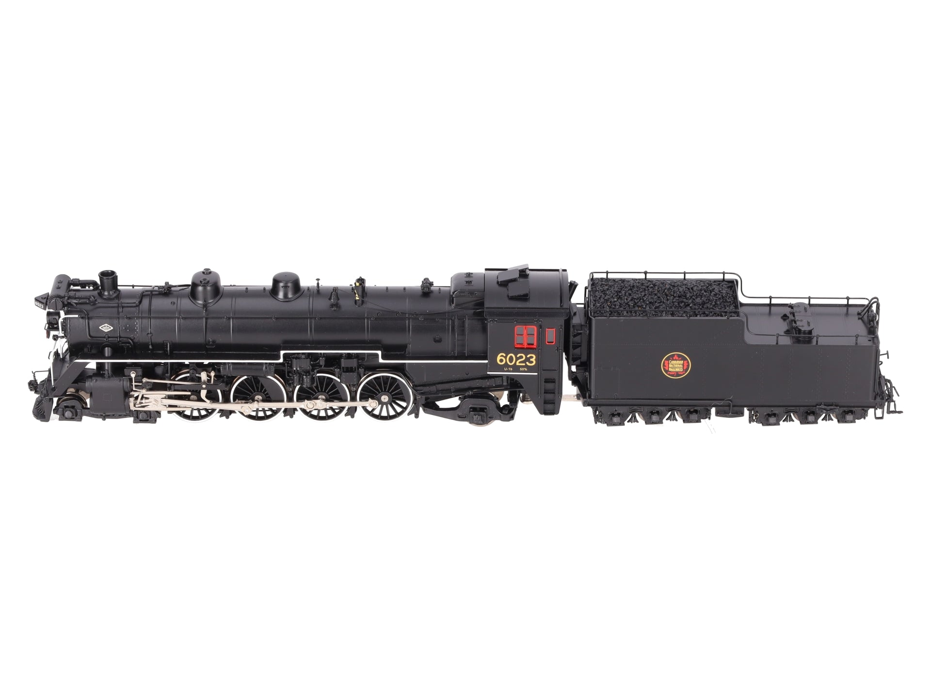 Van Hobbies 203 HO BRASS CNR 4-8-2 U-1-b Steam Locomotive & Tender - Painted LN/Box