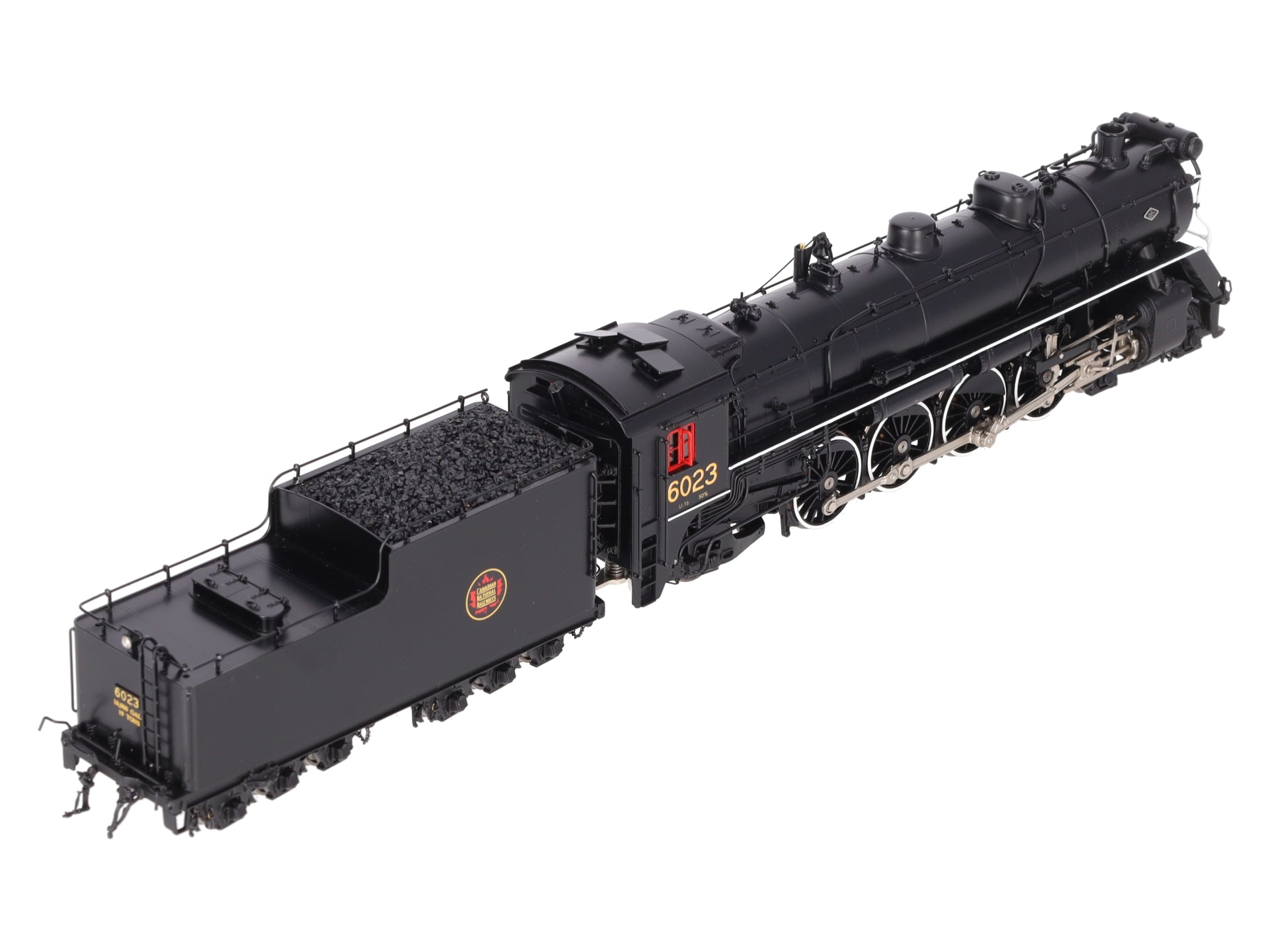 Van Hobbies 203 HO BRASS CNR 4-8-2 U-1-b Steam Locomotive & Tender - Painted LN/Box