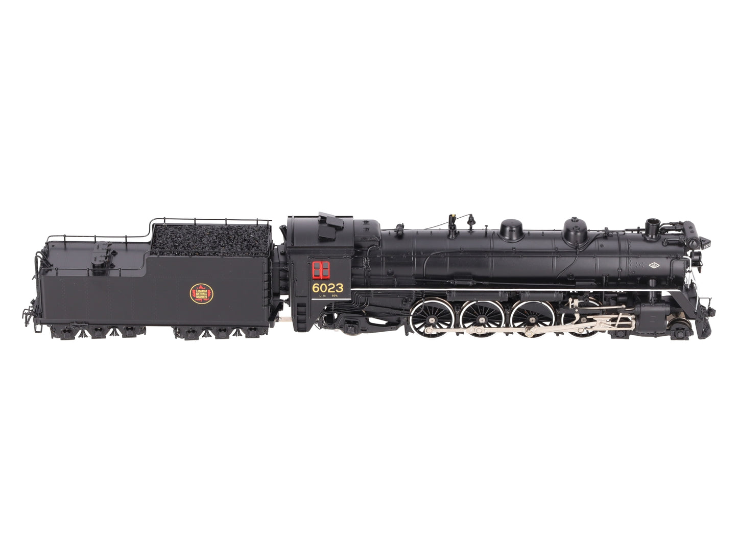 Van Hobbies 203 HO BRASS CNR 4-8-2 U-1-b Steam Locomotive & Tender - Painted LN/Box