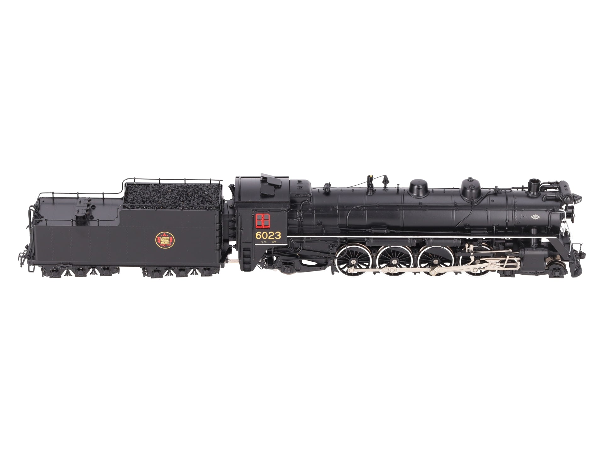 Van Hobbies 203 HO BRASS CNR 4-8-2 U-1-b Steam Locomotive & Tender - Painted LN/Box