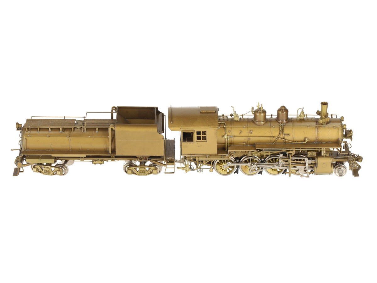 Overland 1444 HO BRASS Union Pacific C-57 2-8-0 Steam Loco w/Tender - Unpainted EX/Box