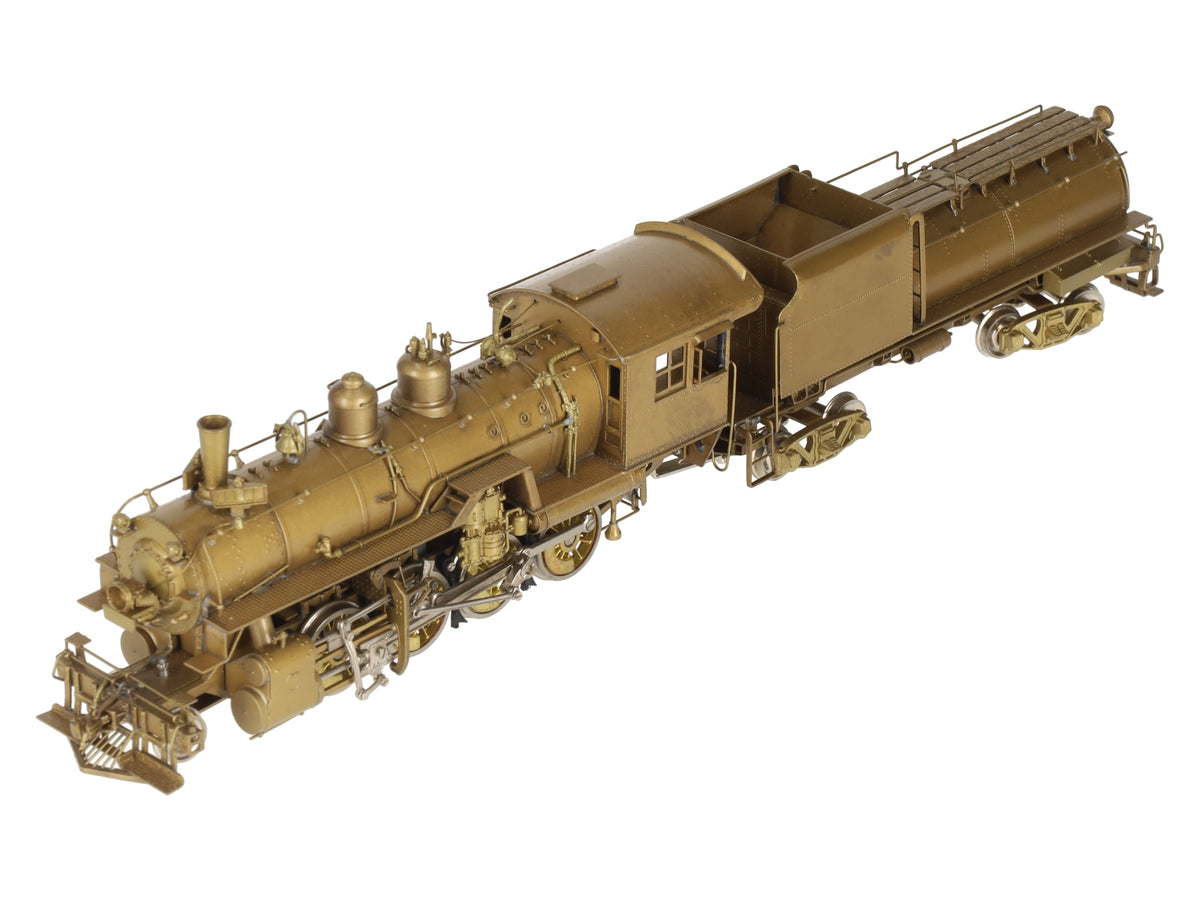 Overland 1444 HO BRASS Union Pacific C-57 2-8-0 Steam Loco w/Tender - Unpainted EX/Box