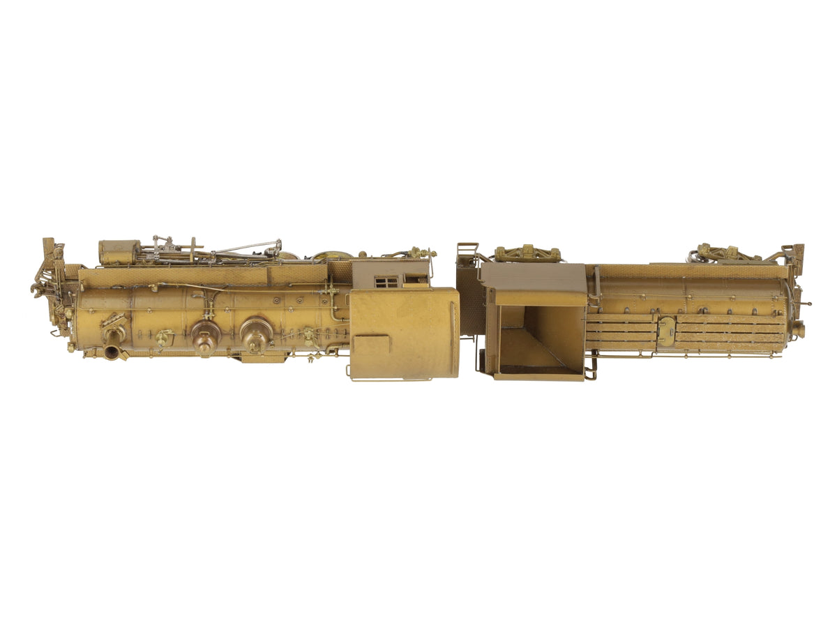 Overland 1444 HO BRASS Union Pacific C-57 2-8-0 Steam Loco w/Tender - Unpainted EX/Box