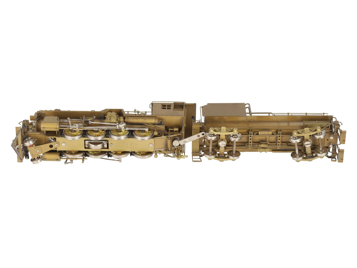 Overland 1444 HO BRASS Union Pacific C-57 2-8-0 Steam Loco w/Tender - Unpainted EX/Box