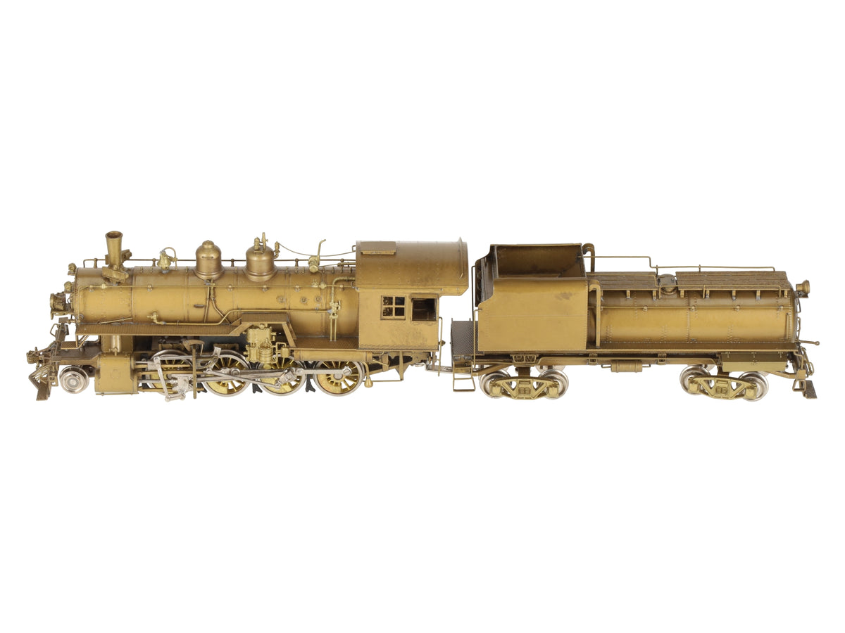 Overland 1444 HO BRASS Union Pacific C-57 2-8-0 Steam Loco w/Tender - Unpainted EX/Box