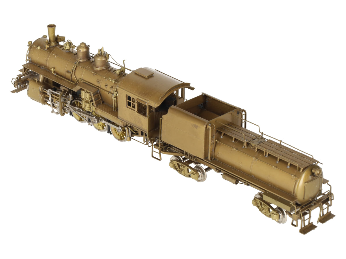 Overland 1444 HO BRASS Union Pacific C-57 2-8-0 Steam Loco w/Tender - Unpainted EX/Box