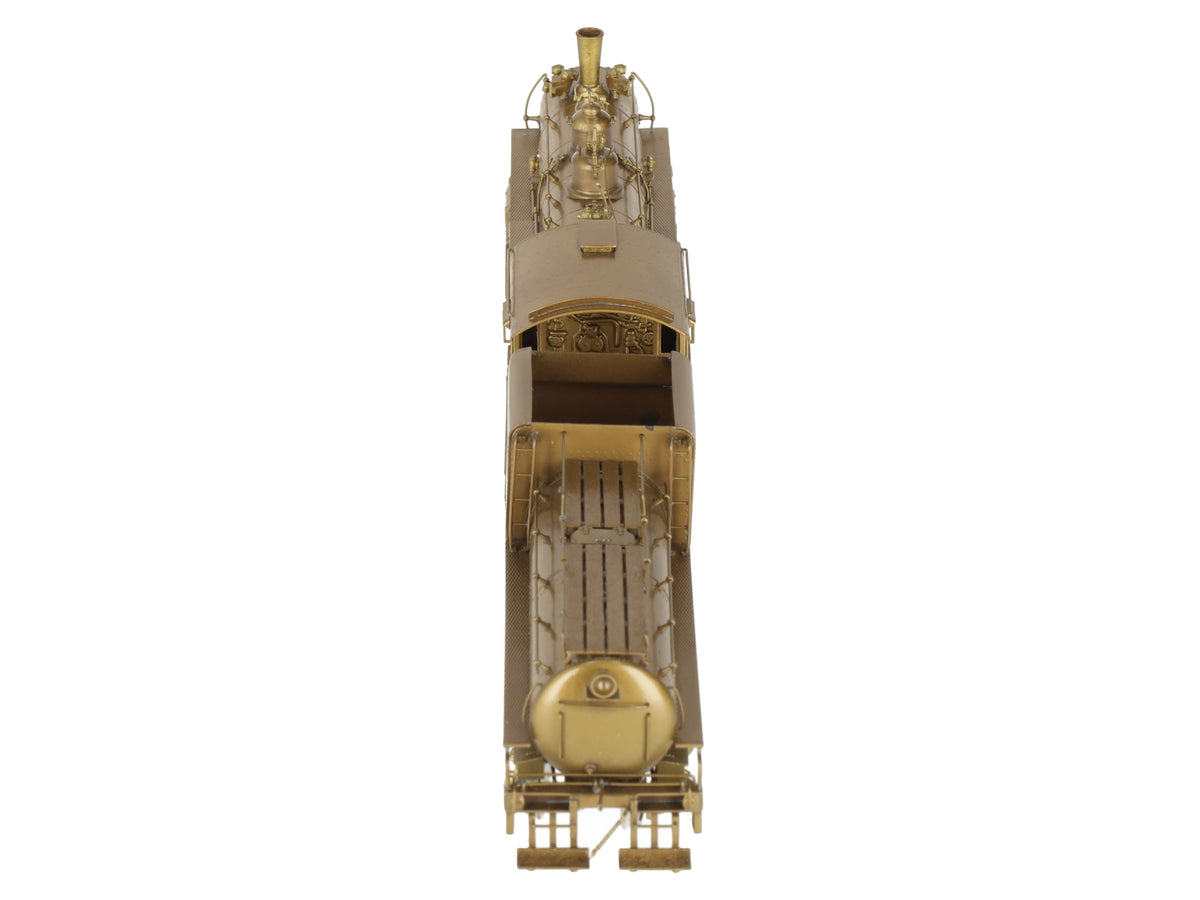 Overland 1444 HO BRASS Union Pacific C-57 2-8-0 Steam Loco w/Tender - Unpainted EX/Box