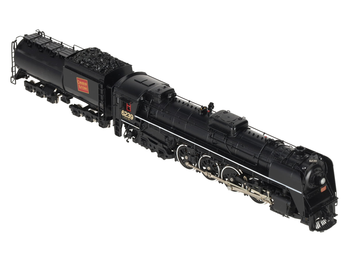 Van Hobbies HO BRASS CNR U-2-H 4-8-4 Steam Locomotive & Tender #6239 - Painted LN/Box