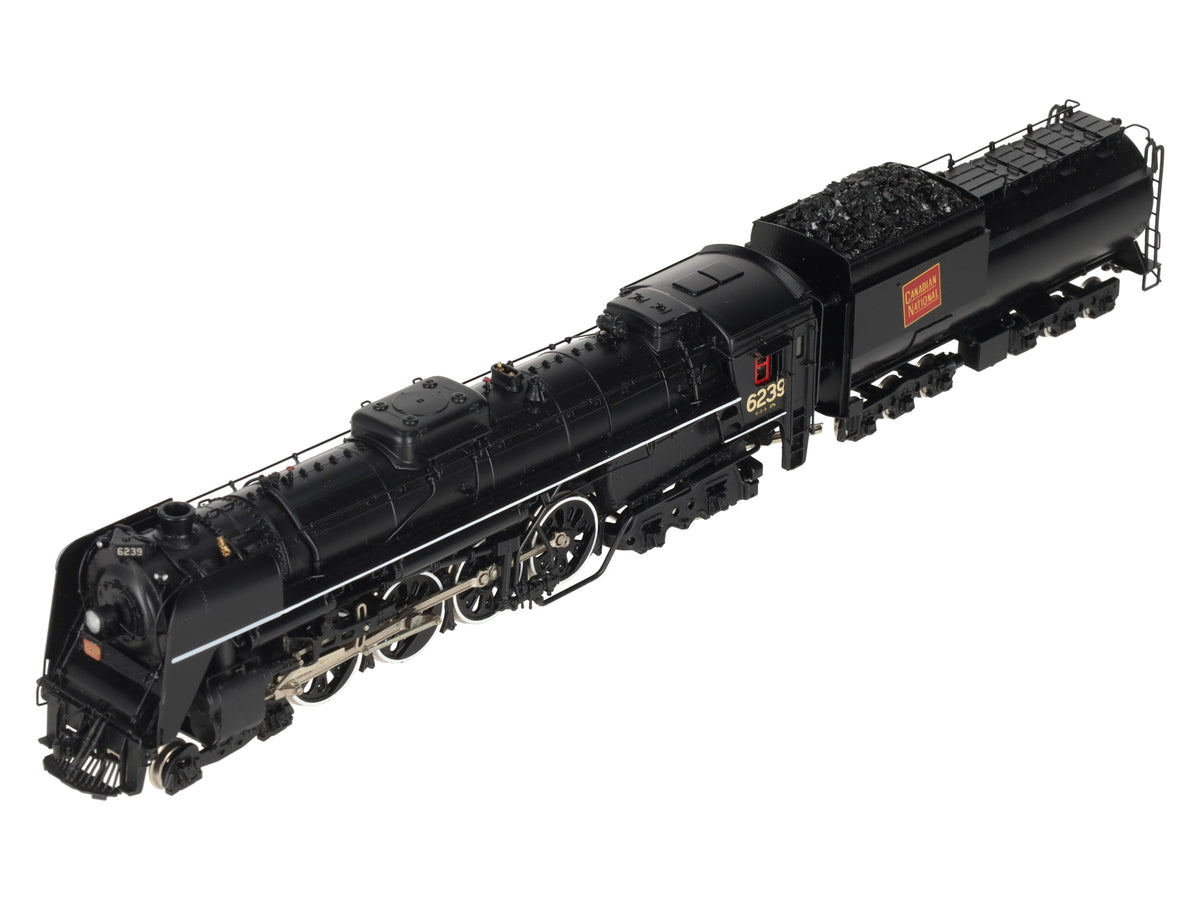 Van Hobbies HO BRASS CNR U-2-H 4-8-4 Steam Locomotive & Tender #6239 - Painted LN/Box