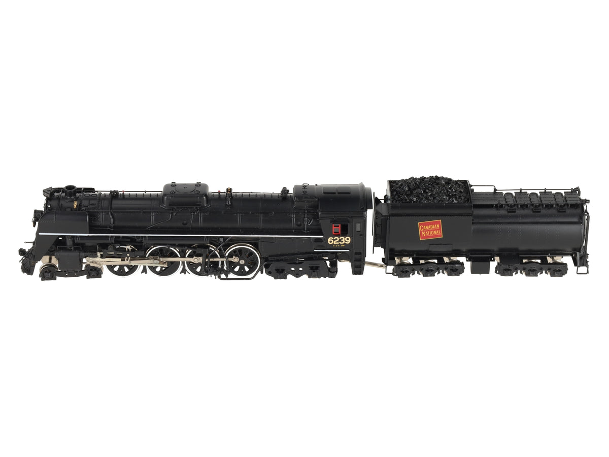 Van Hobbies HO BRASS CNR U-2-H 4-8-4 Steam Locomotive & Tender #6239 - Painted LN/Box