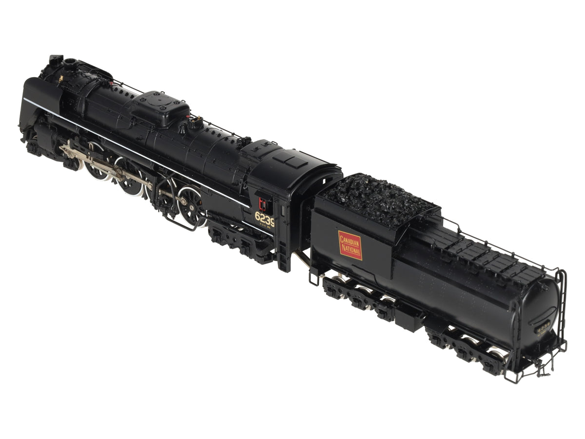 Van Hobbies HO BRASS CNR U-2-H 4-8-4 Steam Locomotive & Tender #6239 - Painted LN/Box