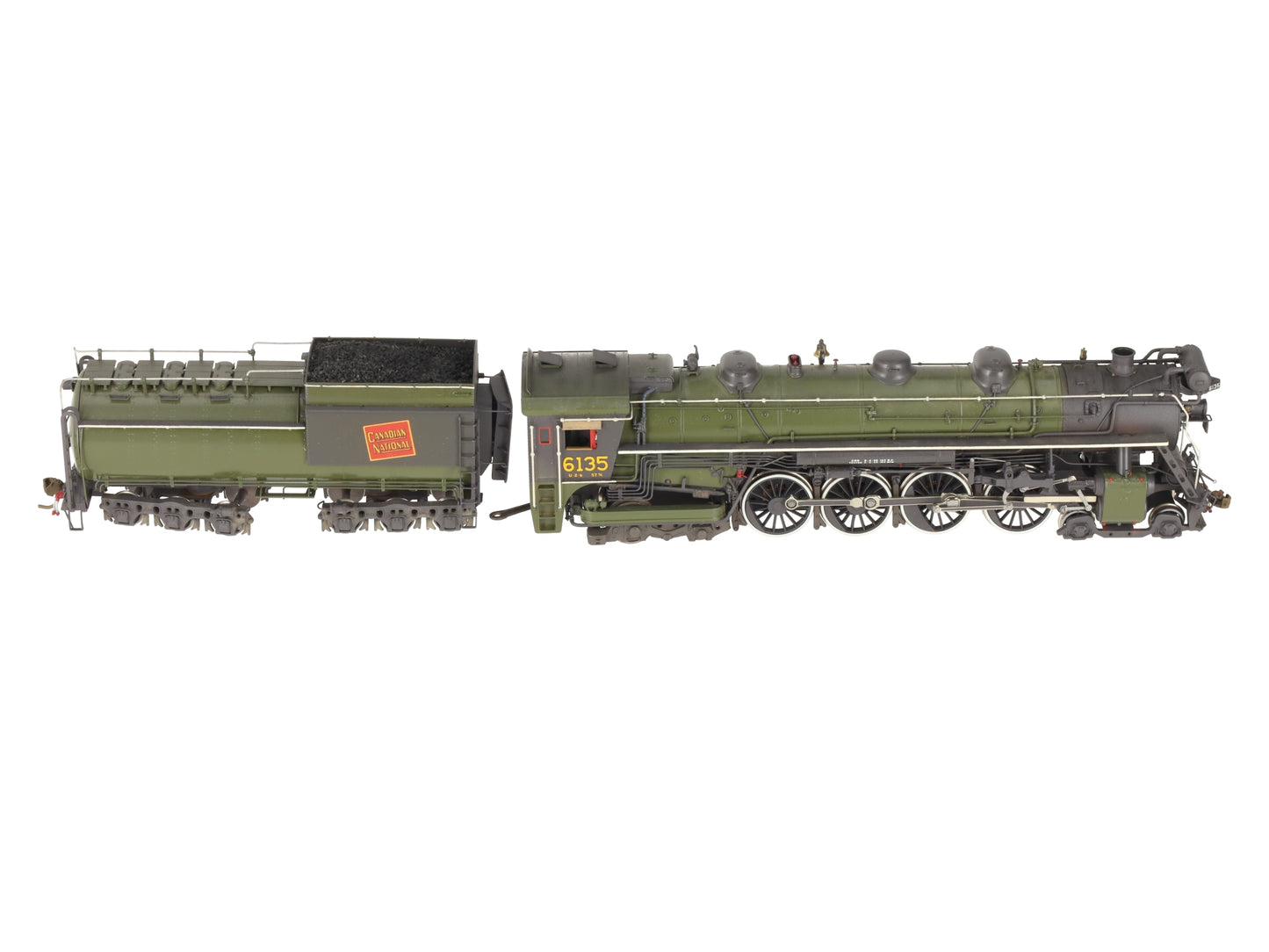 Van Hobbies HO BRASS CNR 4-8-4 U-2b,c w/o Deflector #6135 - Custom Painted/Box