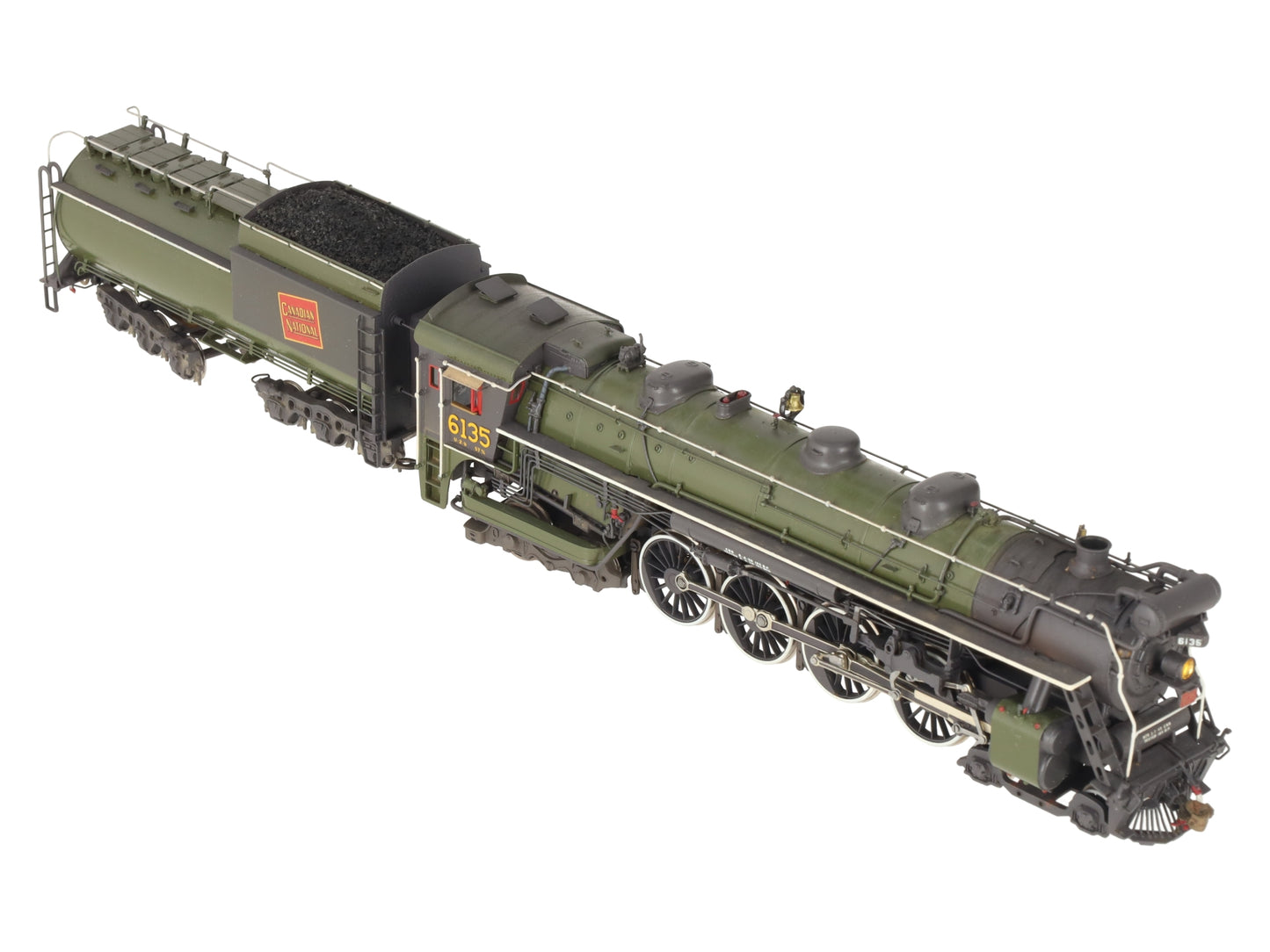 Van Hobbies HO BRASS CNR 4-8-4 U-2b,c w/o Deflector #6135 - Custom Painted/Box
