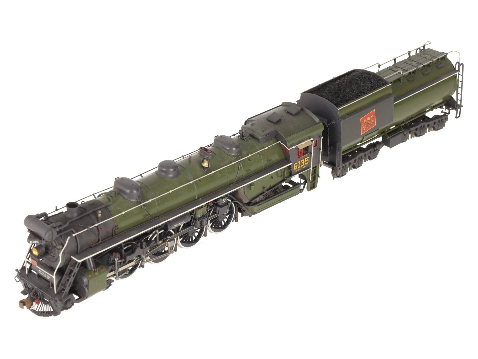 Van Hobbies HO BRASS CNR 4-8-4 U-2b,c w/o Deflector #6135 - Custom Painted/Box