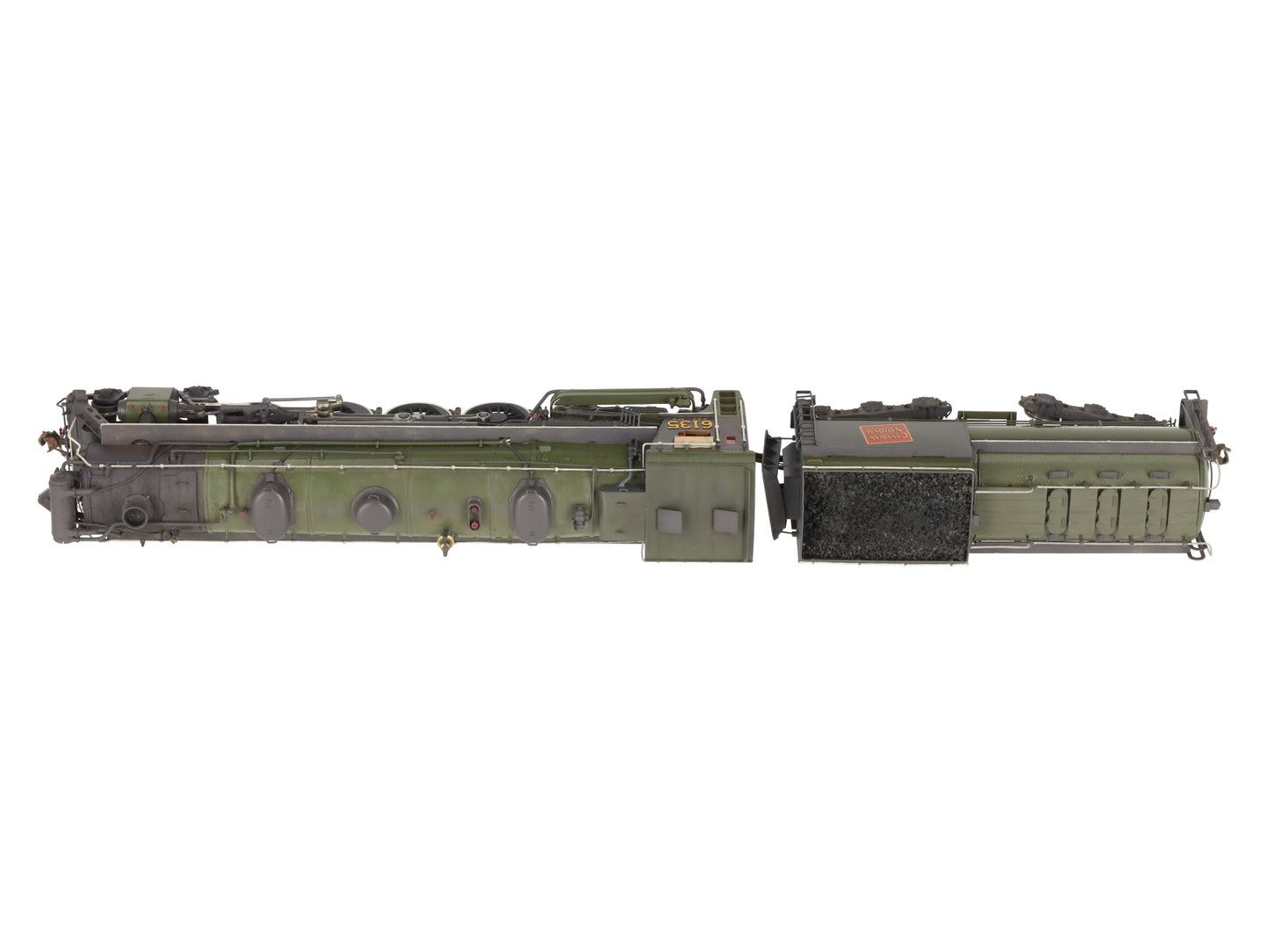 Van Hobbies HO BRASS CNR 4-8-4 U-2b,c w/o Deflector #6135 - Custom Painted/Box