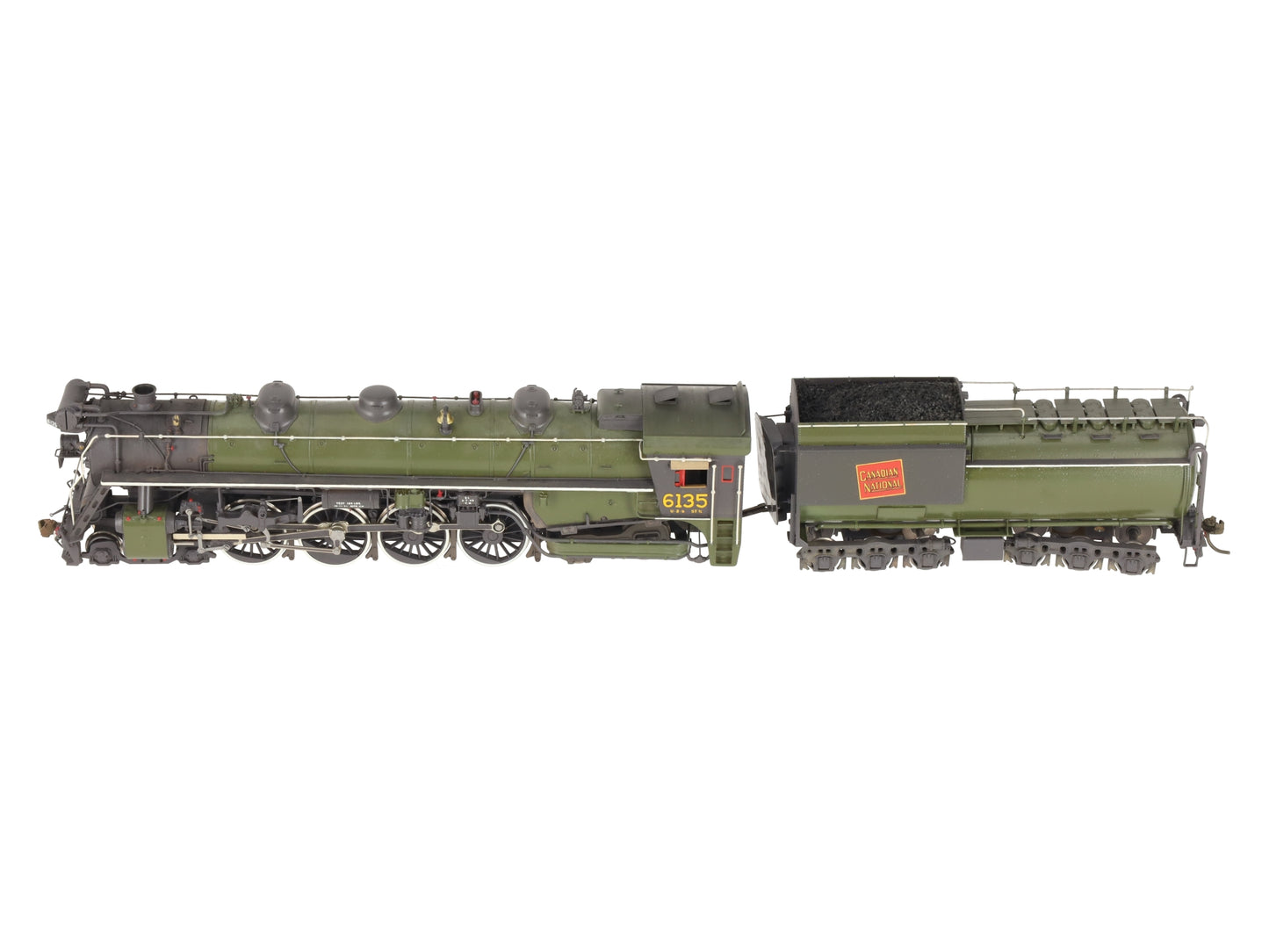 Van Hobbies HO BRASS CNR 4-8-4 U-2b,c w/o Deflector #6135 - Custom Painted/Box