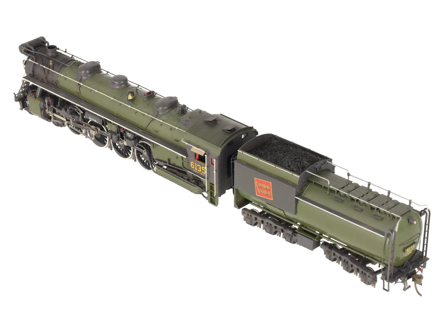 Van Hobbies HO BRASS CNR 4-8-4 U-2b,c w/o Deflector #6135 - Custom Painted/Box